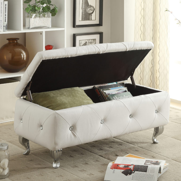 Tufted Storage Bench Christies Home Living