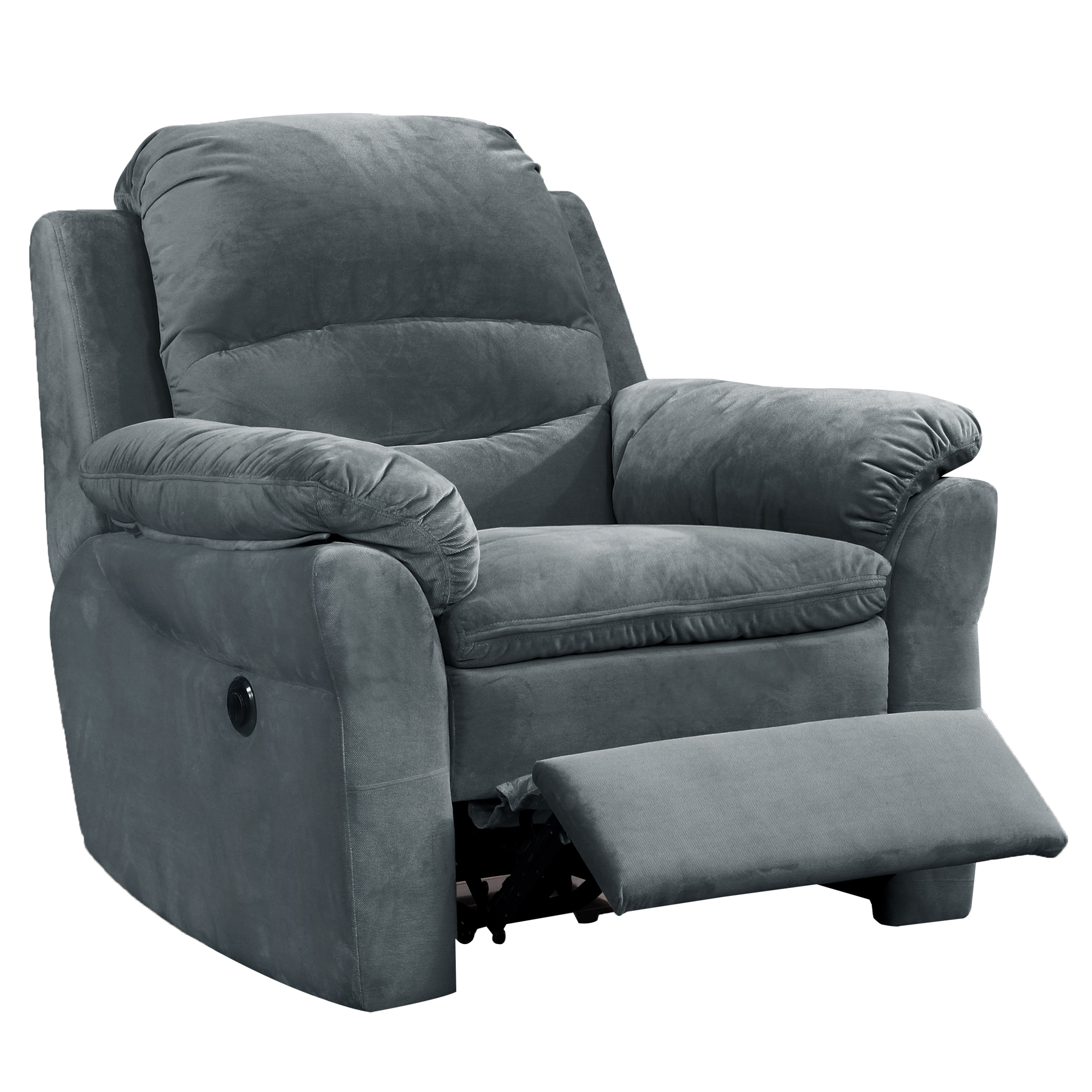 Fabric Upholstered Electric Recliner Power Chair Christies Home Living