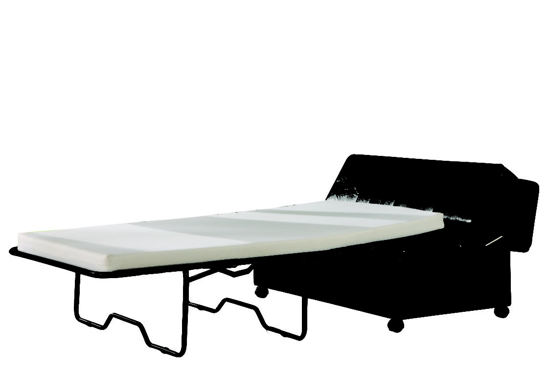 Fold Out Ottoman Sleeper Bed with Mattress Christies Home Living