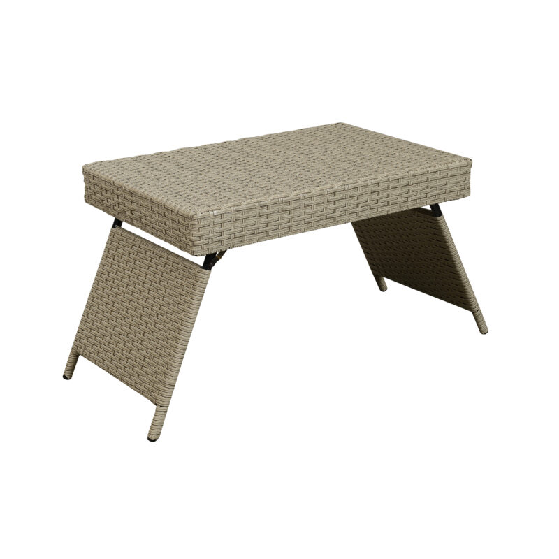 Portable Folding Wicker Table Christies Home Living
